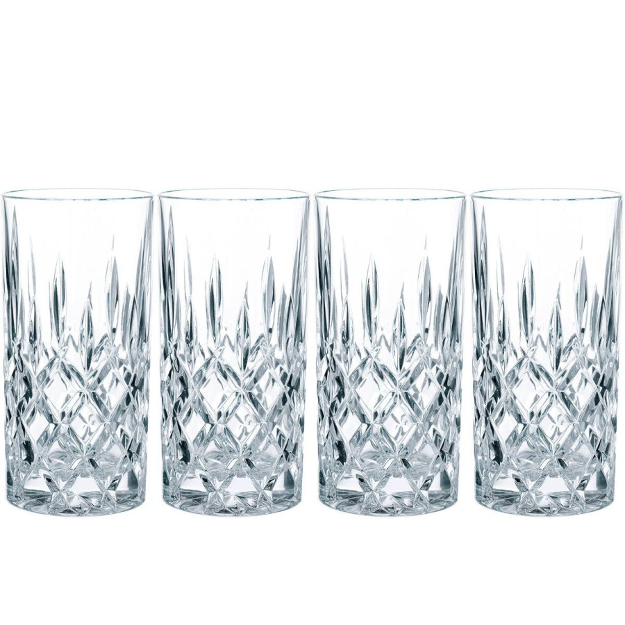 New NACHTMANN Zestaw Szklanek Noblesse Do Long Drinkow 4 Szt. 0,375 L Przezroczysty
