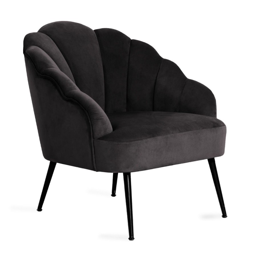 New HOMLA Fotel Ariel 65X71X76 Cm Czarny