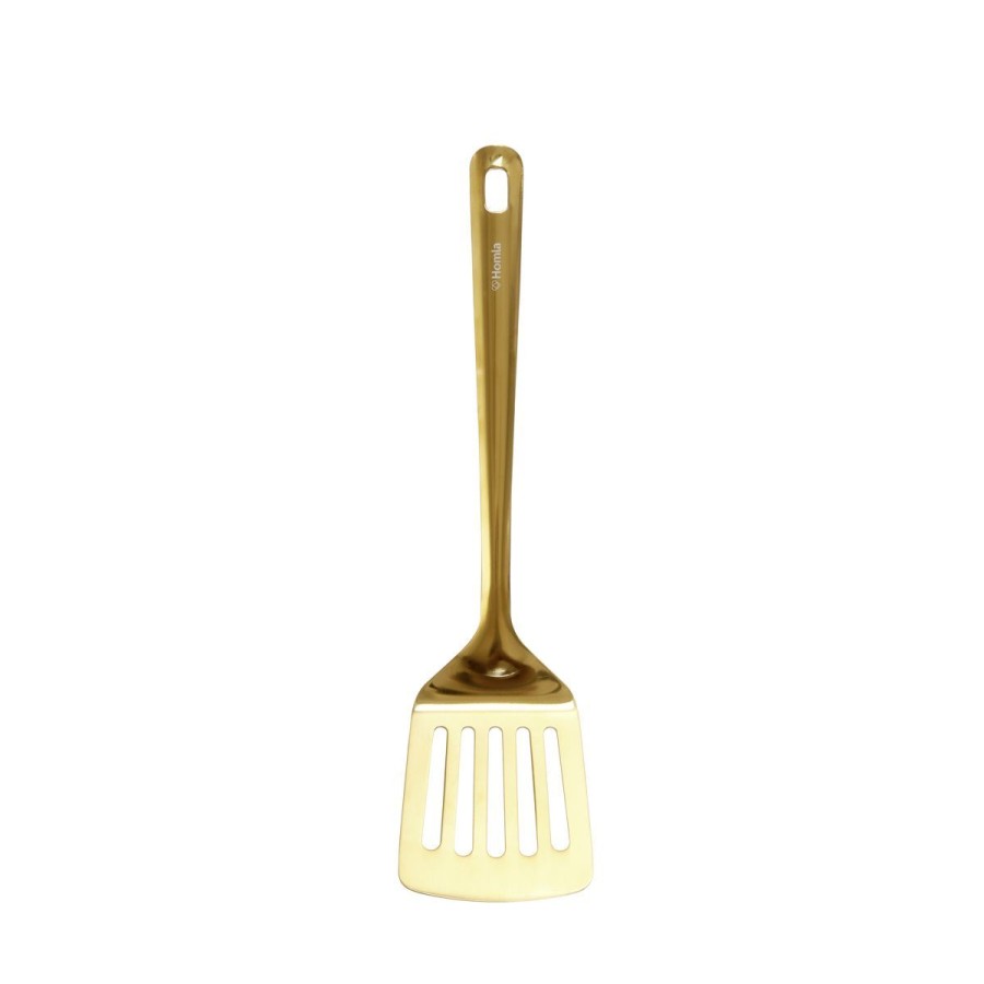Best HOMLA Lopatka Jalo Cedzakowa Zlota 31 Cm